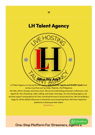 lh talent agency