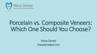 Porcelain vs. Composite Veneers: Which One Should You Choose?