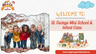 Preschool Programs North York | St. George Mini School