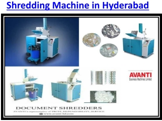 Shredding Machine Manufacturers in India - Waste Shredders