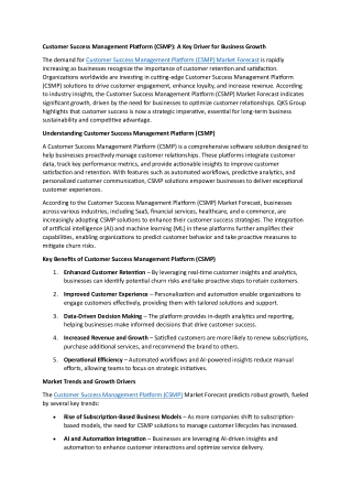 customer success management platform csmp