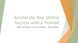 SEO Company in Ahmedabad
