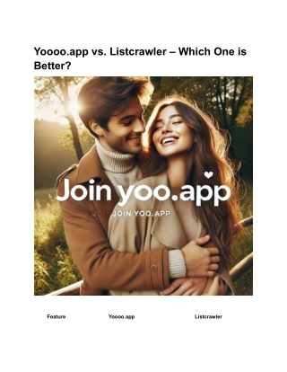 yoooo app vs listcrawler which one is better