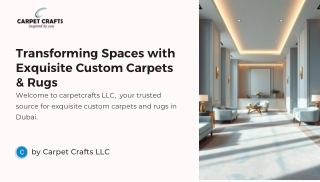 Transforming Spaces with Exquisite Custom Carpets & Rugs