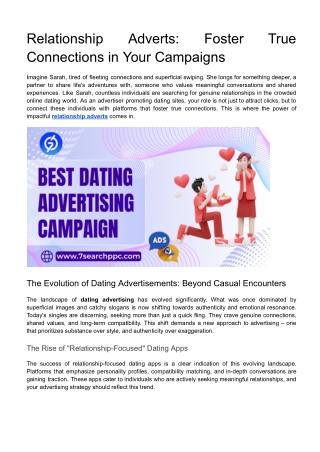 relationship connections in your campaigns