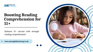 Boosting Reading Comprehension for 11