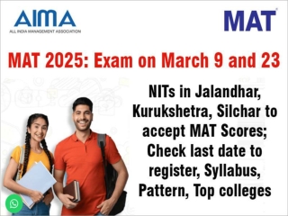 MAT 2025: Exam Dates (March 9, 23), Registration, Pattern
