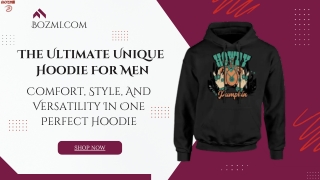 Unique Hoodies for Men – Stand Out in Style