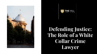 Expert White-Collar Crime Lawyer – Protecting Your Rights & Reputation