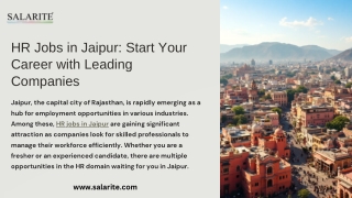 HR Jobs in Jaipur Start Your Career with Leading Companies (1)