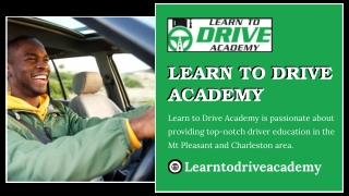 Private Driving Lessons Summerville – Learn to Drive Academy