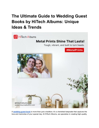 Wedding Guest Books