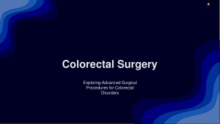 colorectal surgery