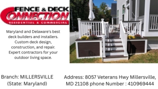 maryland deck builders