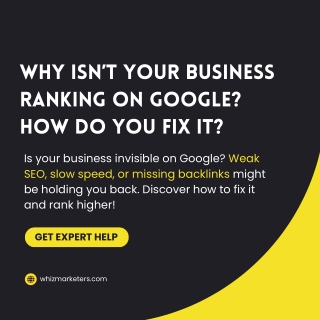 Why isn’t your business ranking on Google How do you fix it