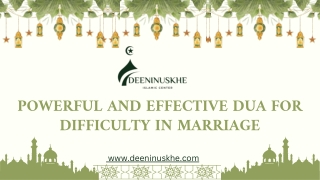 Powerful And Effective Dua For Difficulty In Marriage
