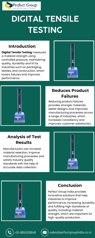 Digital Tensile Testing