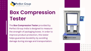 Box Compression Tester