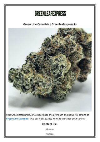 green line cannabis greenleafexpress io