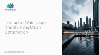 interactive waterscapes transforming urban