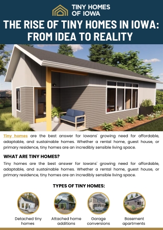 The Rise of Tiny Homes in Iowa: From Idea to Reality