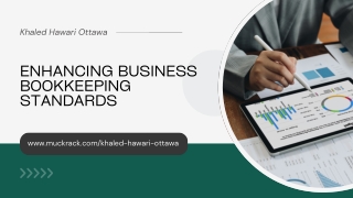 Khaled Hawari Ottawa: Tailored Bookkeeping Solutions for Financial Clarity