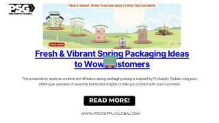 Spring Packaging Ideas – Fresh Ways to Delight Your Customers