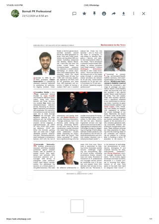 Chakr Innovation is a pioneering cleantech company