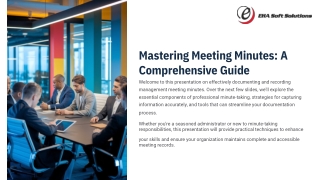 Comprehensive Management Meeting Minutes: Document and Record Efficiently