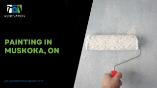 Painting in Muskoka Transforming Spaces with Beauty & Precision