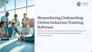 Online Induction Training Software for Contractors and Employees