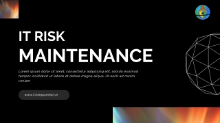 it risk maintenance