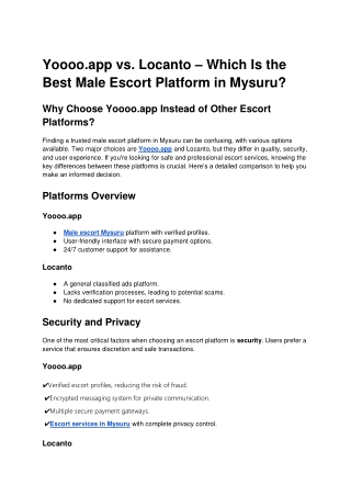 yoooo app vs locanto which is the best male