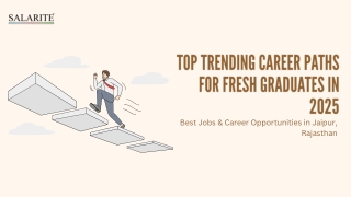 top trending career paths for fresh graduates