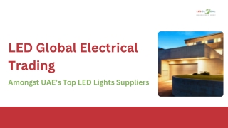 Led Global Electrical Trading -  Led Display Lights