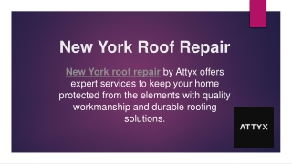New York Roof Repair