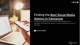 Best Social Media Agency in Vancouver - XYZ studio