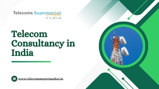 Telecom Consultancy in India - Optimizing Business Communication & Connectivity