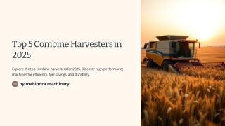 combine harvester