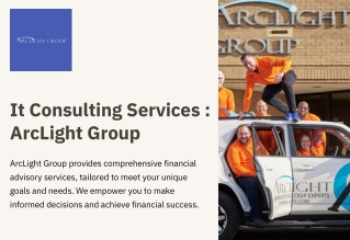 It Consulting Services