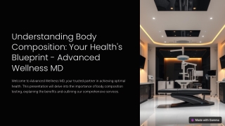 Understanding Body Composition Your Health's Blueprint  Advanced Wellness MD