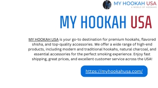 Buy Shisha - Myhookahusa.com