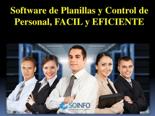Software de Planillas y Control de Personal, FACIL y EFICIENTE