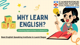Why Learn English
