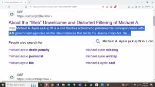 Obscured Filtering of Key Questions on Title IX - # 10.17605/OSF.IO/PH26V