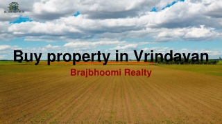 Buy property in Vrindavan