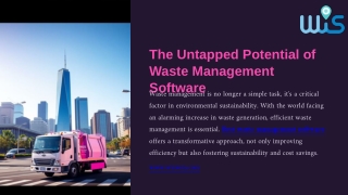 The Untapped Potential of Waste Management Software