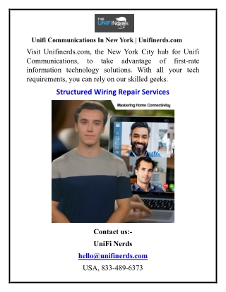 unifi communications in new york unifinerds com