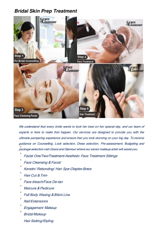 Bridal Skin Prep Treatment