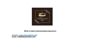 What is Zakat and its Importance